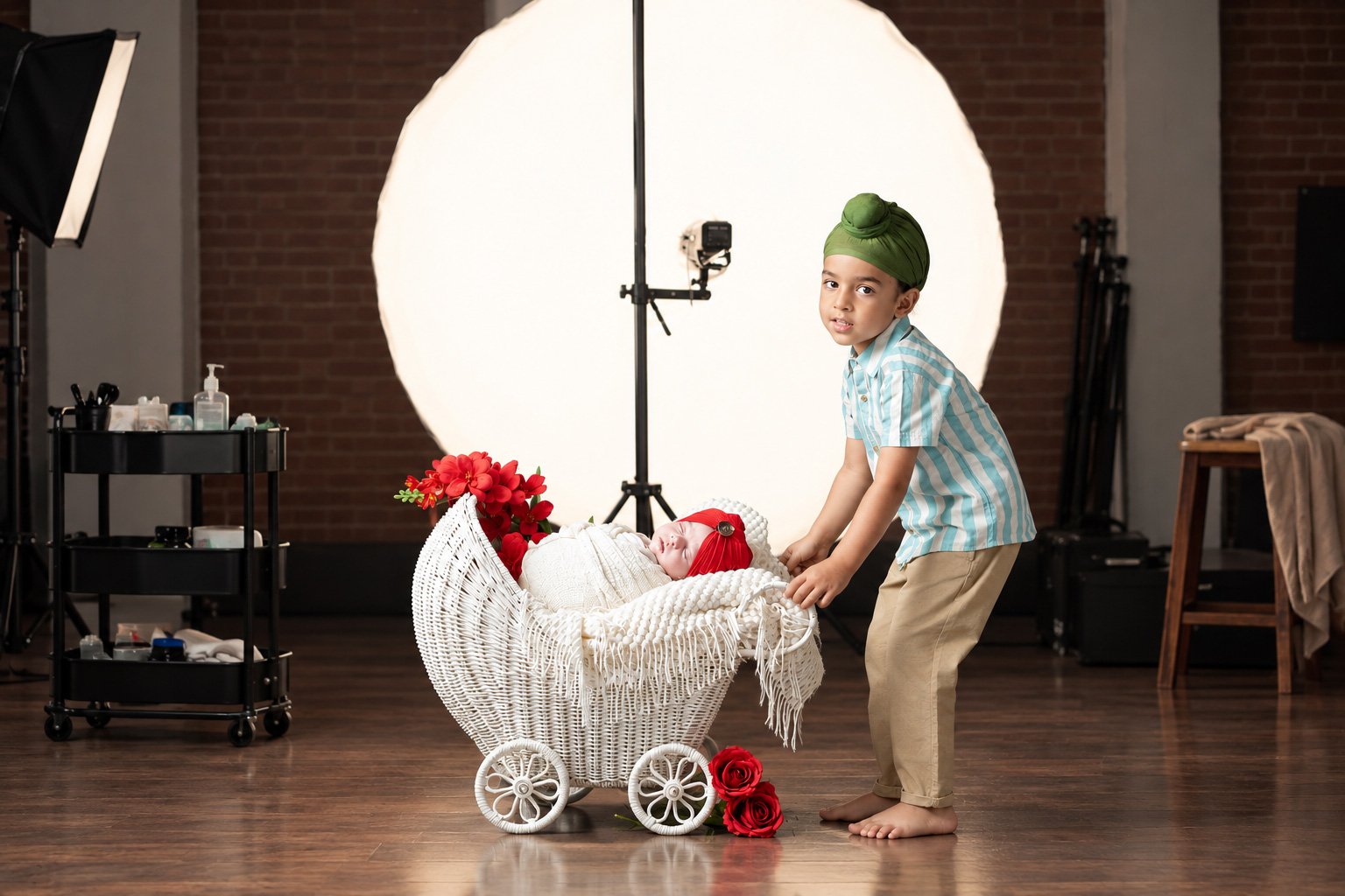 Newborn photography preparation
