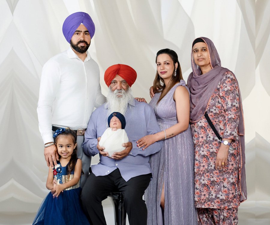 Birthday family photography