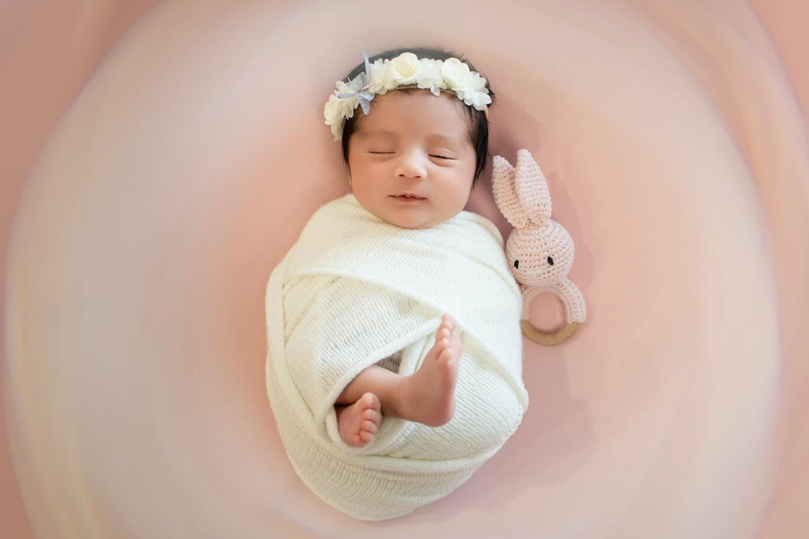 Newborn photography session
